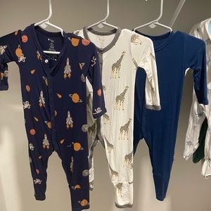 Kyte baby 3-6 snap romper bundle